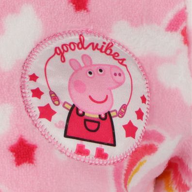 Peppa Pig Jacke Gemütliche Kinder-Sweatjacke in Rosa für kalte Tage