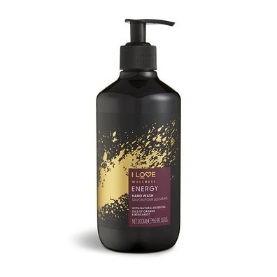 Wellness Energy Orange & Bergamotte Flüssigseife zur Reinigung der Hände 500ml