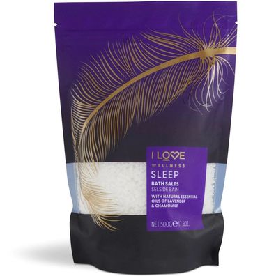 Wellness Sleep Ätherische Öle Badesalz 500 g