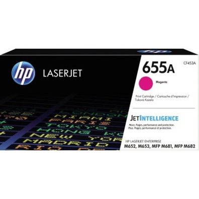 HP HP Cartridge No 655A HP655A HP 655A Magenta (CF453A)