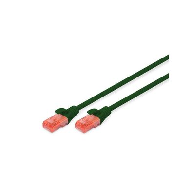 Digitus CAT 6 U/UTP Patchkabel - LSZH, 10m, grün