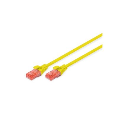 Digitus CAT 6 U/UTP Patchkabel - LSZH, 10m, gelb