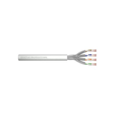 Digitus CAT 6A U/FTP Twisted Pair Roh-Patchkabel, 100m, rau