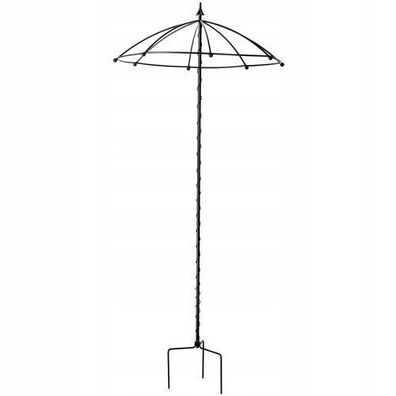 KADAX Rosenbogen aus pulverbeschichtetem Stahl, Schirm Design, Torbogen 190 cm
