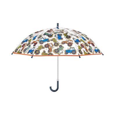 Playshoes Kinder Regenschirm Traktoren 448713