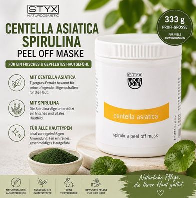 STYX Centella Asiatica Spirulina Peel Off Maske 333 g - Pflege