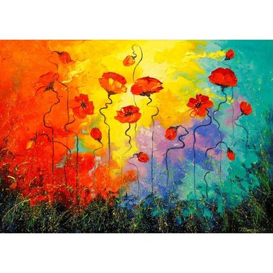 ENJOY Puzzle Magic Poppies 1000 Teile