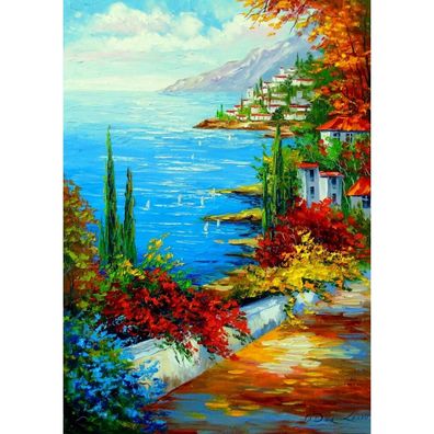 ENJOY Puzzle Stadt am Meer 1000 Teile