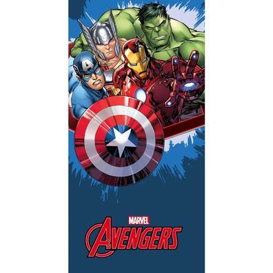 Avengers Blaues Badetuch, Strandtuch 70x140cm