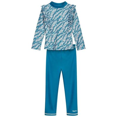 Playshoes Kinder Uv-Schutz Bade-Set Blümchen 1/1 Arm Und Legging 461470