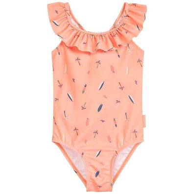 Playshoes Kinder Badeanzug UV-Schutz Surfbrett Palme 461483