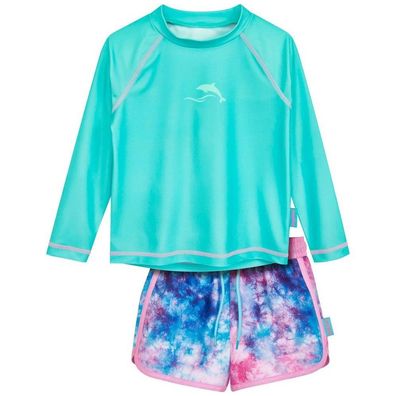 Playshoes Kinder Badeset UV-Schutz Bade-Set 1/1-Arm Batik 461495