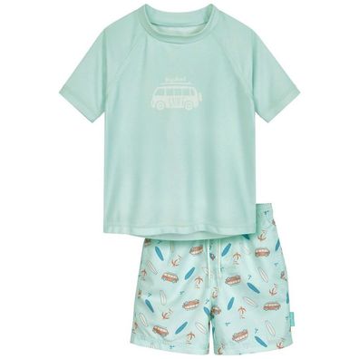 Playshoes Kinder Badeset UV-Schutz Bade-Set Surf-Bus Shorts 461512
