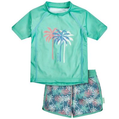 Playshoes Kinder Badeset UV-Schutz Bade-Set Palmen 461582