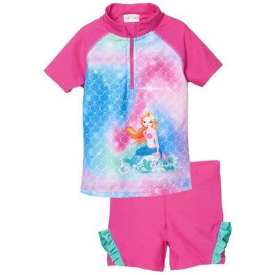 Playshoes Kinder Badeset UV-Schutz Bade-Set Meerjungfrau 461266