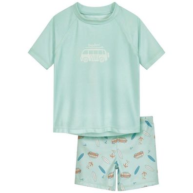 Playshoes Kinder Badeset UV-Schutz Bade-Set Surf-Bus 461511