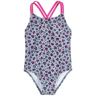 Playshoes Kinder Badeanzug UV-Schutz Leo-Print 467909
