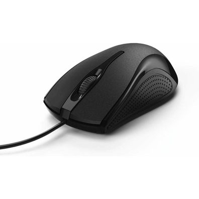 hama MC-200 Maus kabelgebunden schwarz