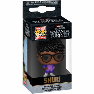 Tasche POP Schlüsselanhänger Marvel Black Panther Wakanda Forever Shuri