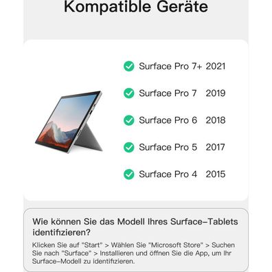 inateck Keyboard Surface 02027 gray [KB02027 gray]