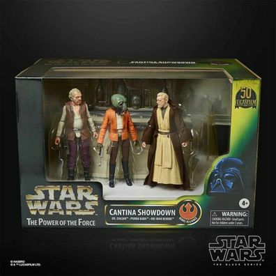 Star Wars Black Series Die Macht der Macht Cantina Showdown Pack Figur 15cm