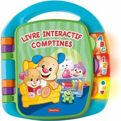 Baby-Spielzeug Fisher-Price Interactive Book Nursery Rhymes Puppy
