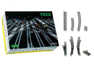 Trix 14301 Gleis-Ergänzungs-Set - Spur N