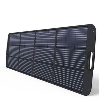 Choetech SC011 Tragbares Solarladegerät 200W - Schwarzes Solar-Panel für Handyzu