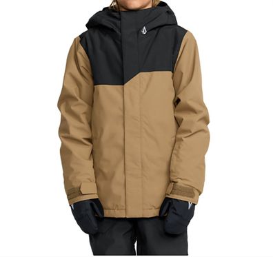 VOLCOM Kids Snow Jacke Stone.91 Ins bronze - Größe: S (130-137)