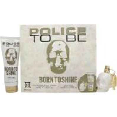 Police To Be Born To Shine Woman Gift Set 40ml EDT + 100ml Body Lotion
