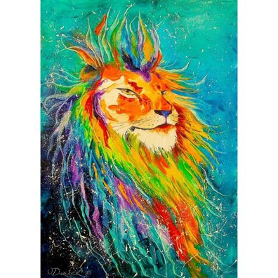 ENJOY Rainbow Lion Puzzle 1000 Teile