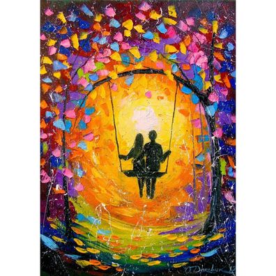 ENJOY Puzzle Romantische Liebe 1000 Teile