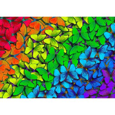 ENJOY Rainbow Butterflies Puzzle 1000 Teile