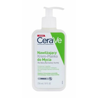 CeraVe Hydrating Cream-To-Foam Cleanser