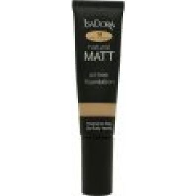 IsaDora Natural Matt Oil-Free Foundation 35ml - 18 Almond