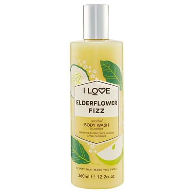 I Love... Edelflower Fizz Body Wash 360ml