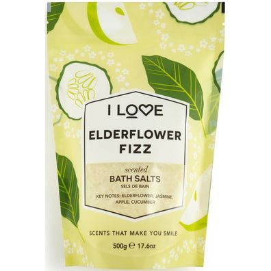 I Love... Edelflower Fizz Bath Salts 500g