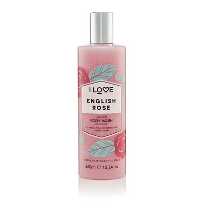 I Love... English Rose Body Wash 360ml