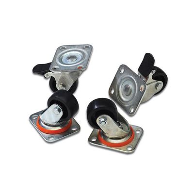 Digitus Laufrollen Set 4 Stéck fér 19 Zoll Netzwerk Serverschrank 250kg
