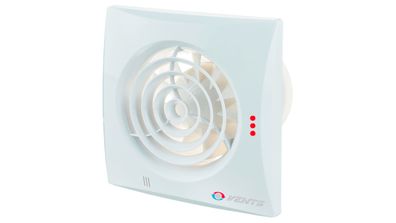 VENTS VEN-100-QUIET Abluftventilator 100 mm leise energiesparend Weiß