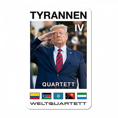 Tyrannen IV Quartett - deutsch