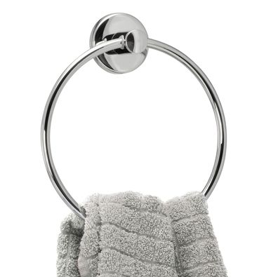 bremermann Bad-Serie Lucente - Handtuchring, Handtuchhalter aus Edelstahl
