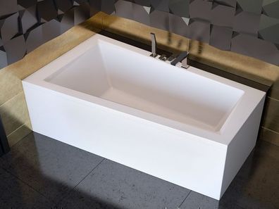Badewanne Eckwanne Acryl INTIMA 160x90 Links Weiß | Ablauf & Füße GRATIS !