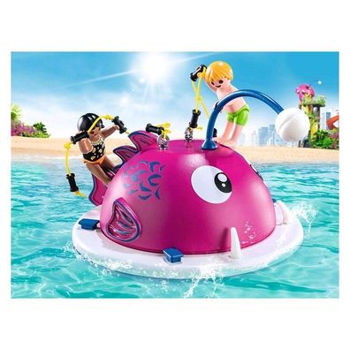 PLAYMOBIL® Family Fun Kletter-Schwimminsel 70613 - Playmobil 70613 - (Spielzeug / Kon