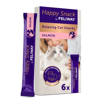 Happy Snack by Feliway 6 Sticks Lachs