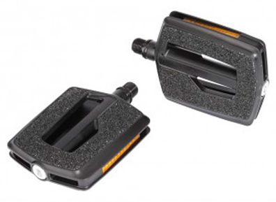Ergotec Pedal 836 - Plattformpedal 111x87, Kugellager, Sandpapier/Kunststoff, schwarz