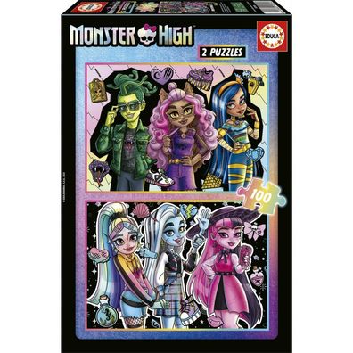 Monster High Puzzle 2x100Stück