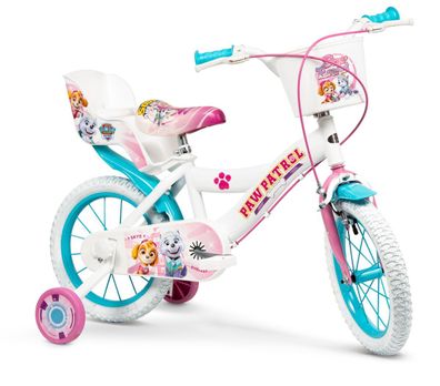 14 ZOLL Kinder Kinderfahrrad Mädchenfahrrad Fahrrad Rad Bike Paw Patrol W