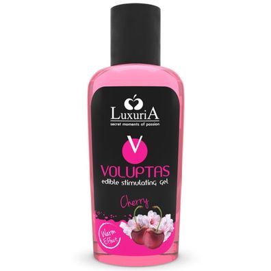 Luxuria Voluptas EDIBLE Stimulating GEL Warming EFFECT - CHERRY 100ml