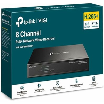 TP-Link TP-LINK TPLINK NVR VIGI NVR1008H-8MP NVR1008H8MP (VIGI NVR1008H-8MP)